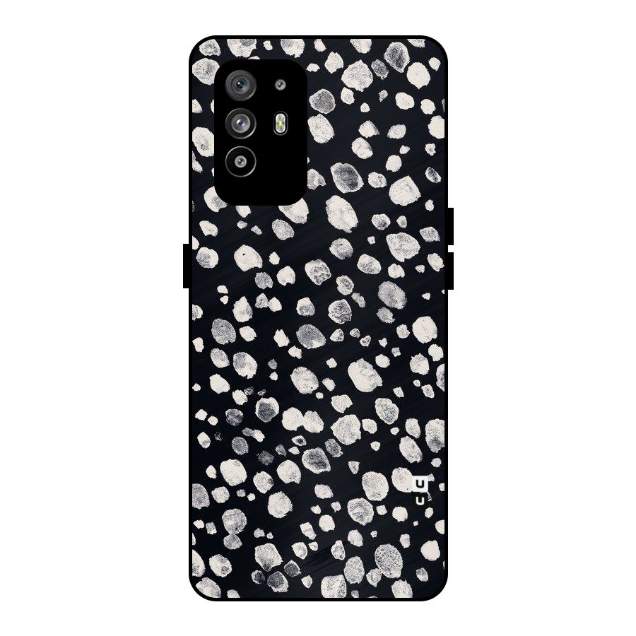 Classic Rocks Pattern Metal Back Case for Oppo F19 Pro Plus 5G