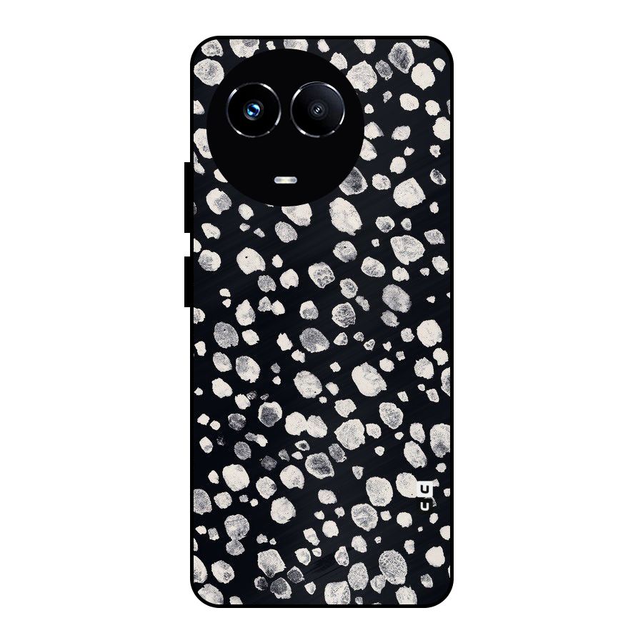 Classic Rocks Pattern Metal Back Case for Realme 11 5G