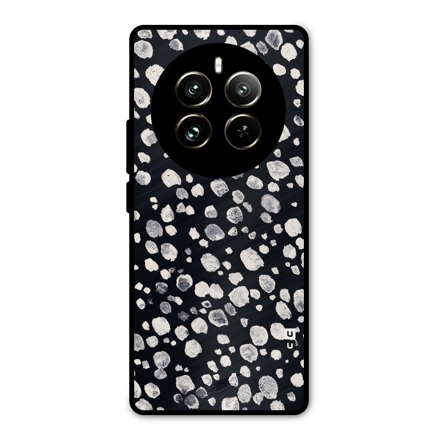 Classic Rocks Pattern Metal Back Case for Realme 12 Pro
