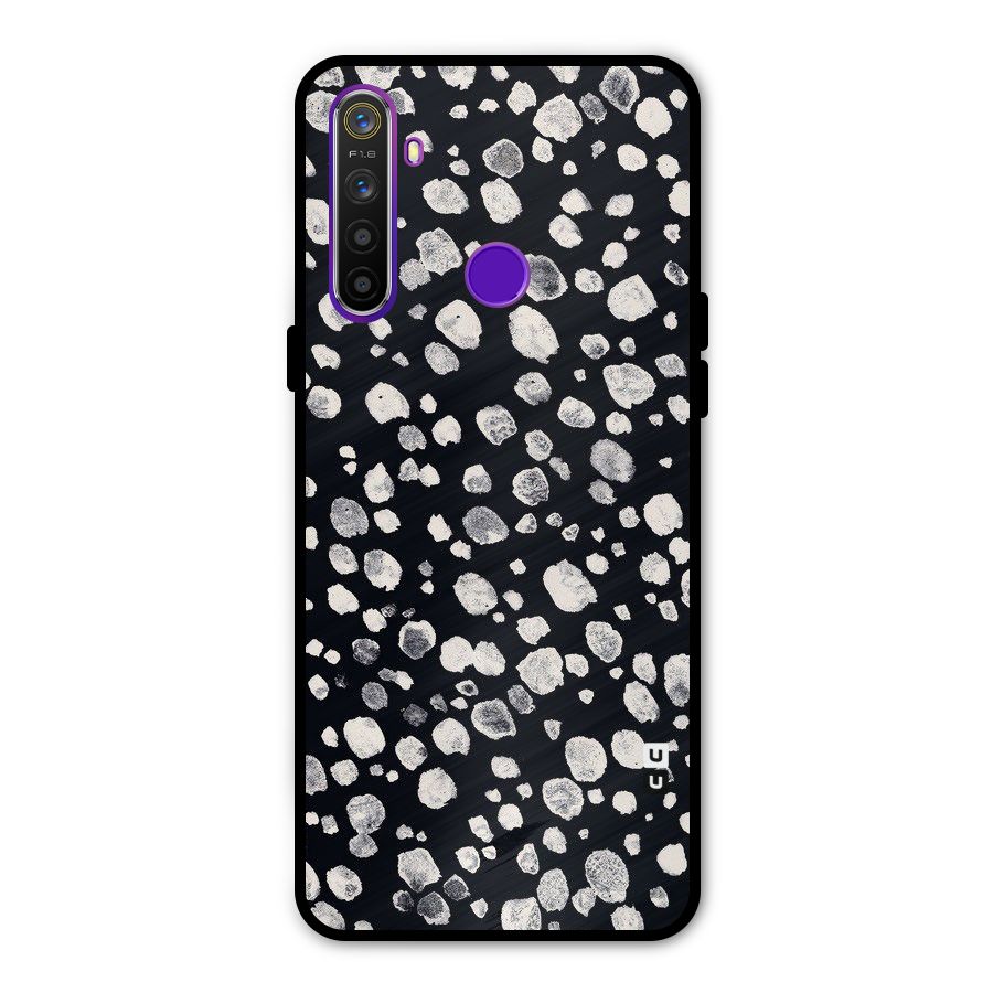 Classic Rocks Pattern Metal Back Case for Realme 5i