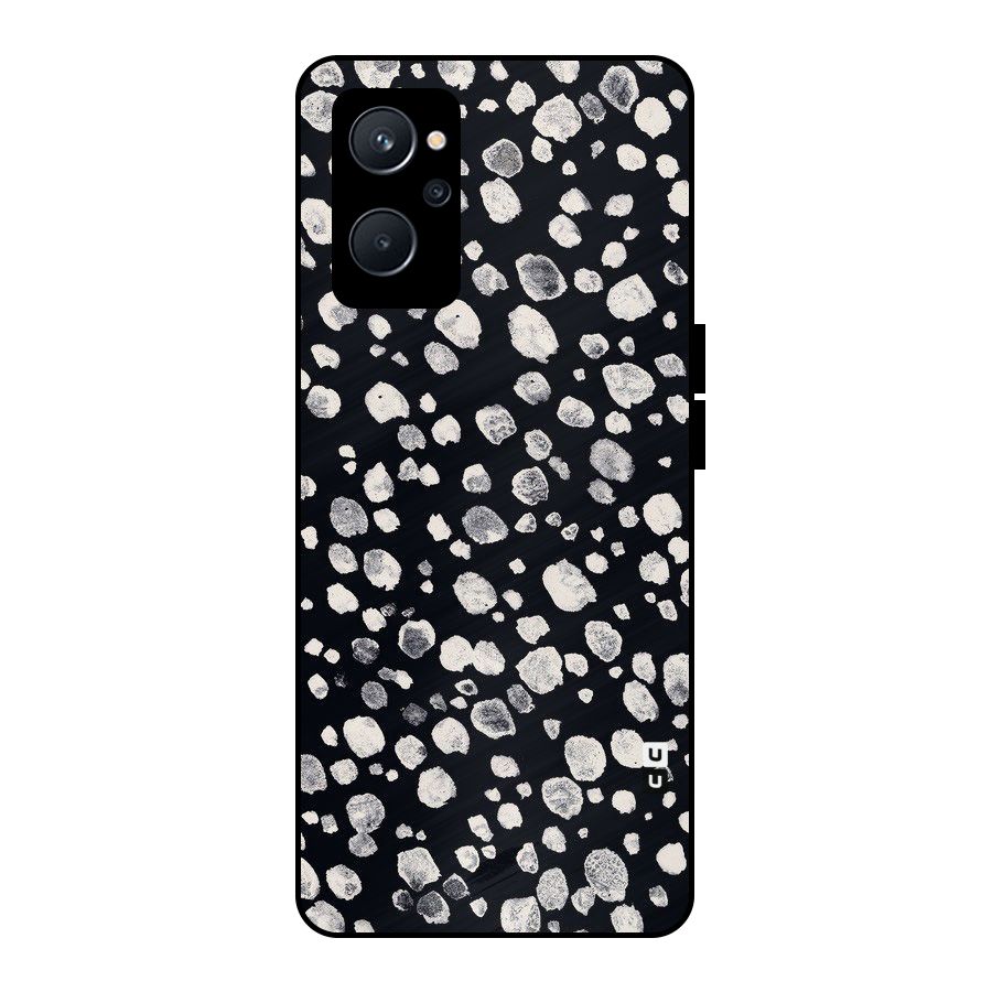 Classic Rocks Pattern Metal Back Case for Realme 9i 5G