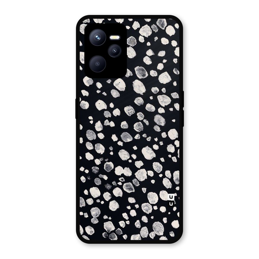 Classic Rocks Pattern Metal Back Case for Realme C35