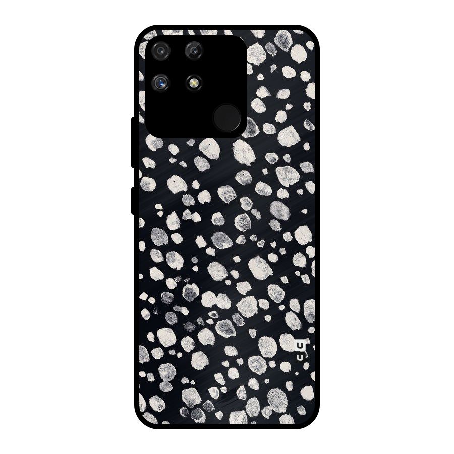 Classic Rocks Pattern Metal Back Case for Realme Narzo 50A