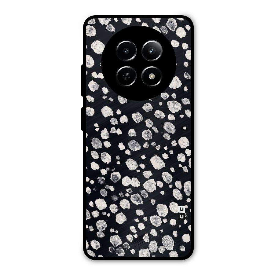 Classic Rocks Pattern Metal Back Case for Realme Narzo 70x 5G