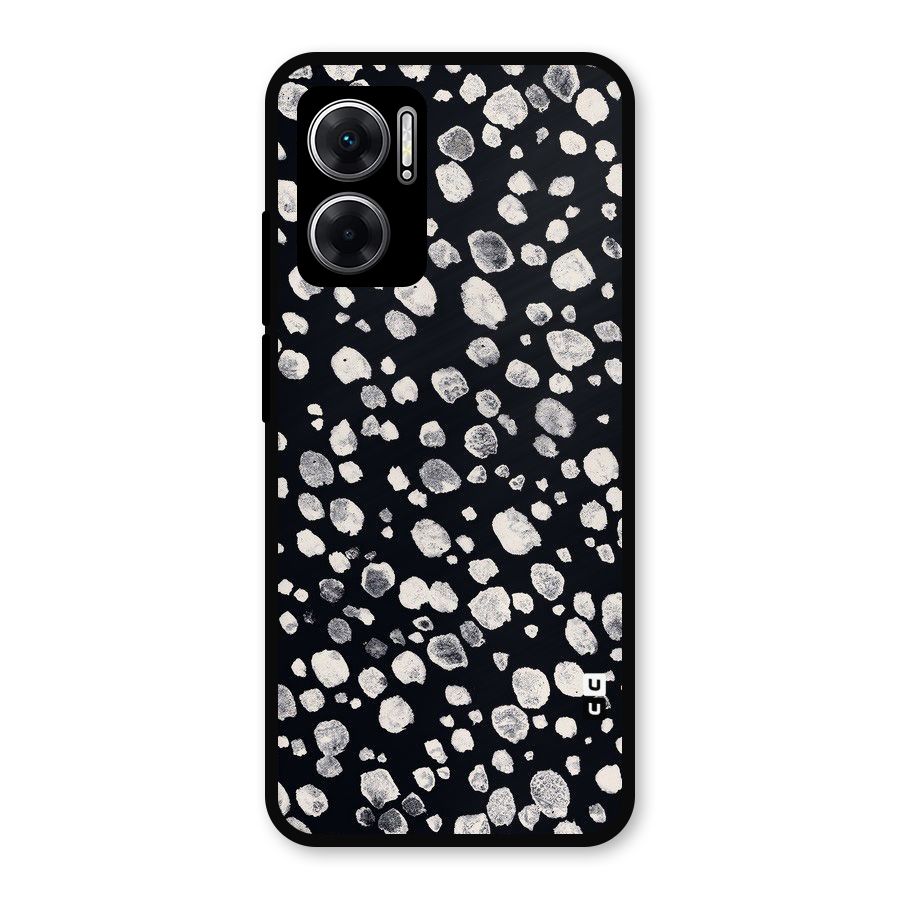 Classic Rocks Pattern Metal Back Case for Redmi 11 Prime 5G