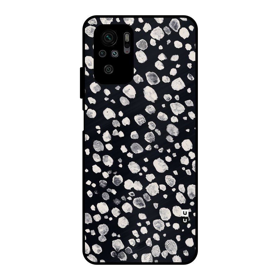 Classic Rocks Pattern Metal Back Case for Redmi Note 10S