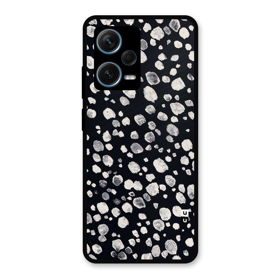 Classic Rocks Pattern Metal Back Case for Redmi Note 12 Pro Plus 5G