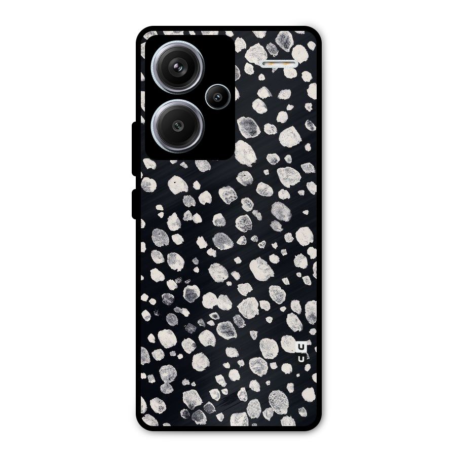 Classic Rocks Pattern Metal Back Case for Redmi Note 13 Pro Plus