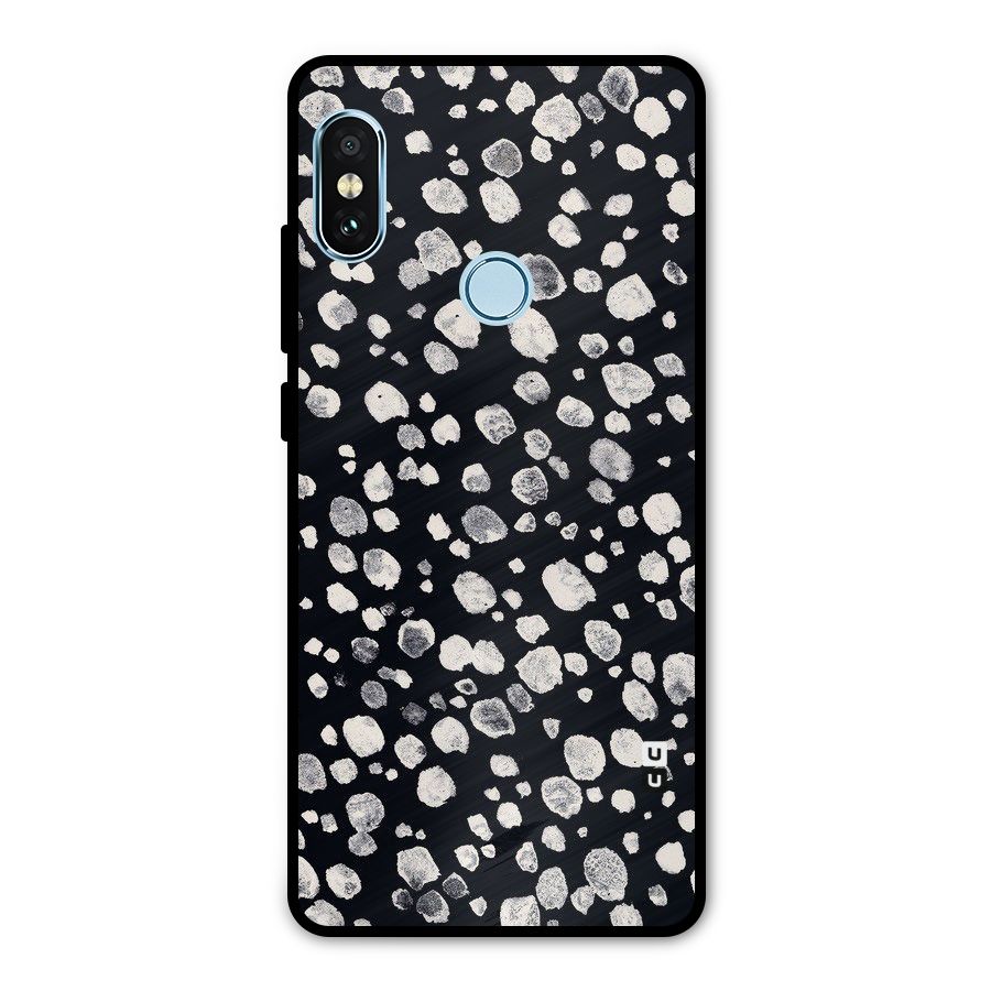 Classic Rocks Pattern Metal Back Case for Redmi Note 5 Pro