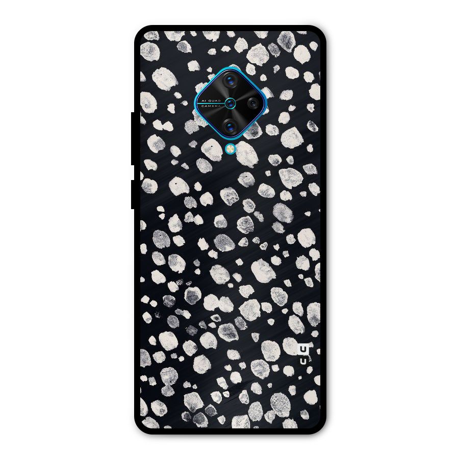 Classic Rocks Pattern Metal Back Case for Vivo S1 Pro