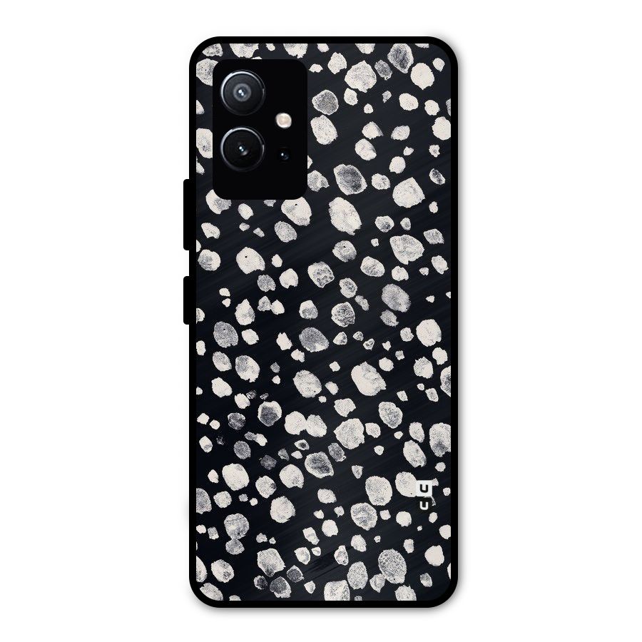Classic Rocks Pattern Metal Back Case for Vivo T1 5G