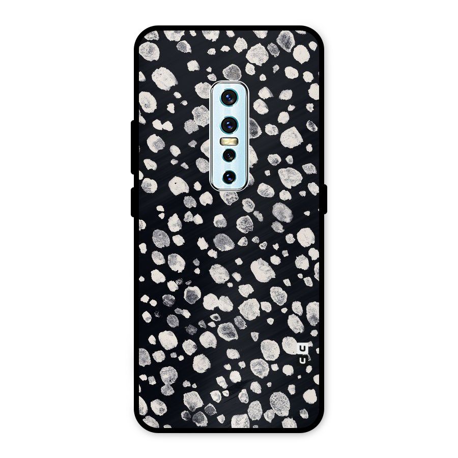 Classic Rocks Pattern Metal Back Case for Vivo V17 Pro