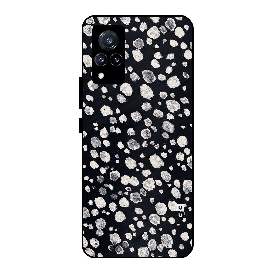 Classic Rocks Pattern Metal Back Case for Vivo V21 5G