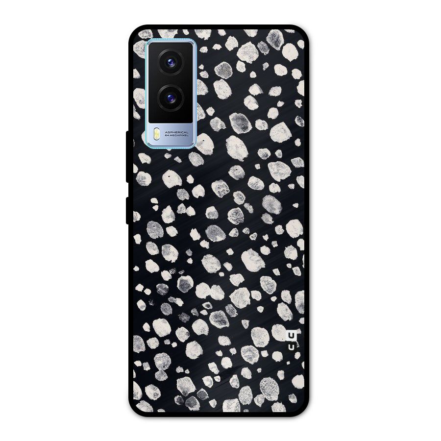 Classic Rocks Pattern Metal Back Case for Vivo V21e 5G