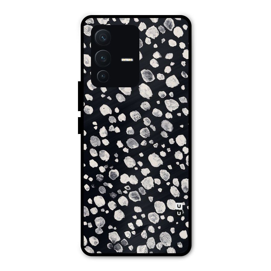 Classic Rocks Pattern Metal Back Case for Vivo V23 Pro