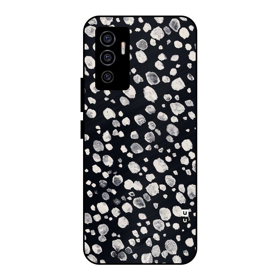 Classic Rocks Pattern Metal Back Case for Vivo V23e