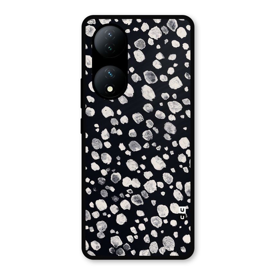 Classic Rocks Pattern Metal Back Case for Vivo Y100