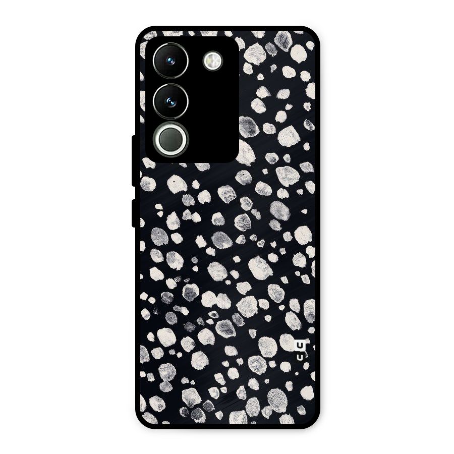 Classic Rocks Pattern Metal Back Case for Vivo Y200