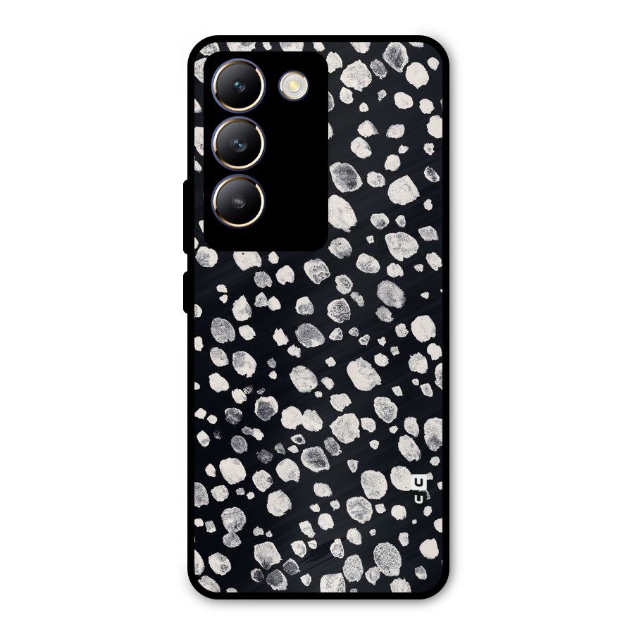 Classic Rocks Pattern Metal Back Case for Vivo Y200e
