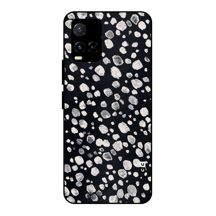 Classic Rocks Pattern Metal Back Case for Vivo Y21