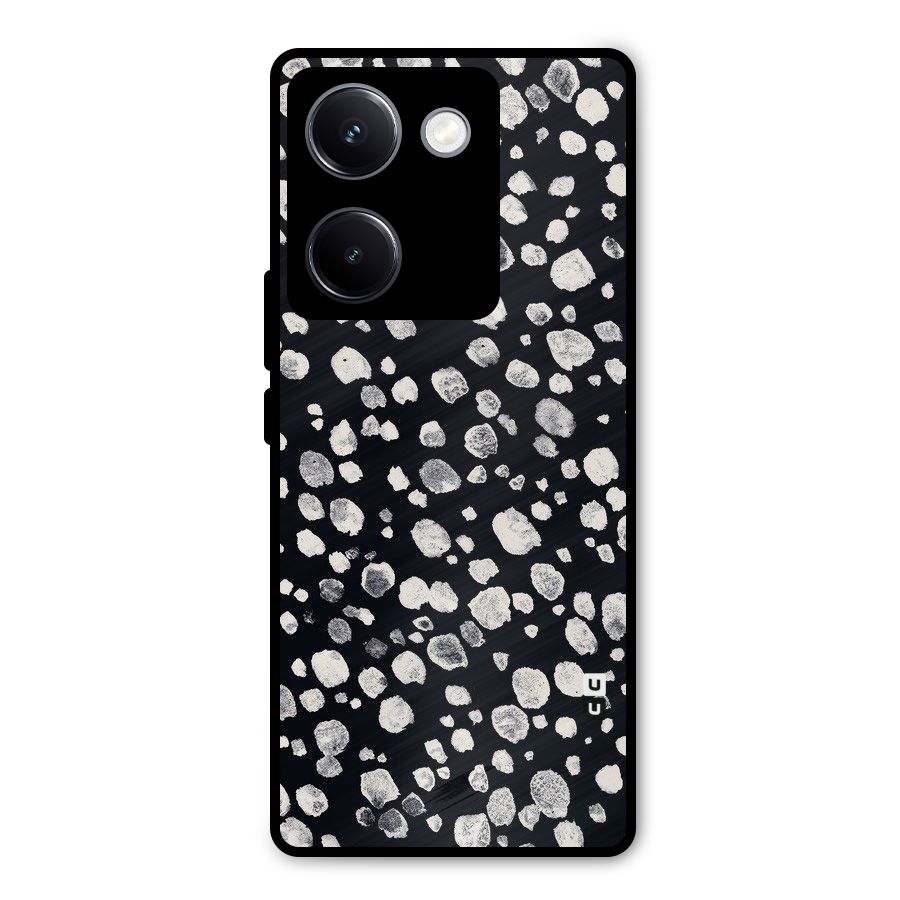 Classic Rocks Pattern Metal Back Case for Vivo Y300 Plus