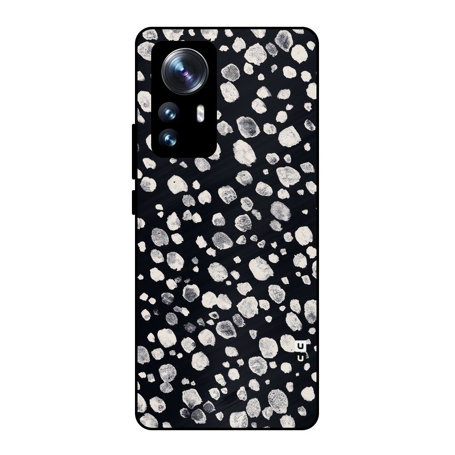 Classic Rocks Pattern Metal Back Case for Xiaomi 12 Pro