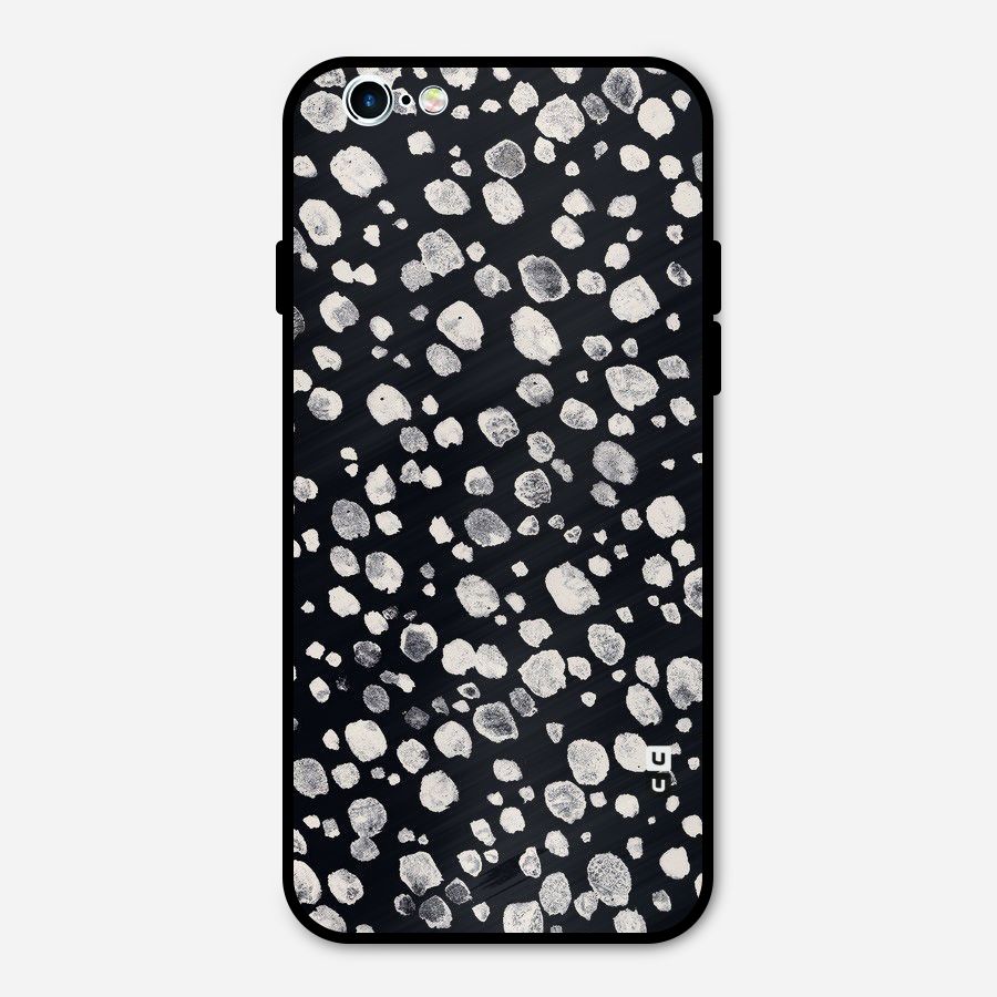 Classic Rocks Pattern Metal Back Case for iPhone 6 6s