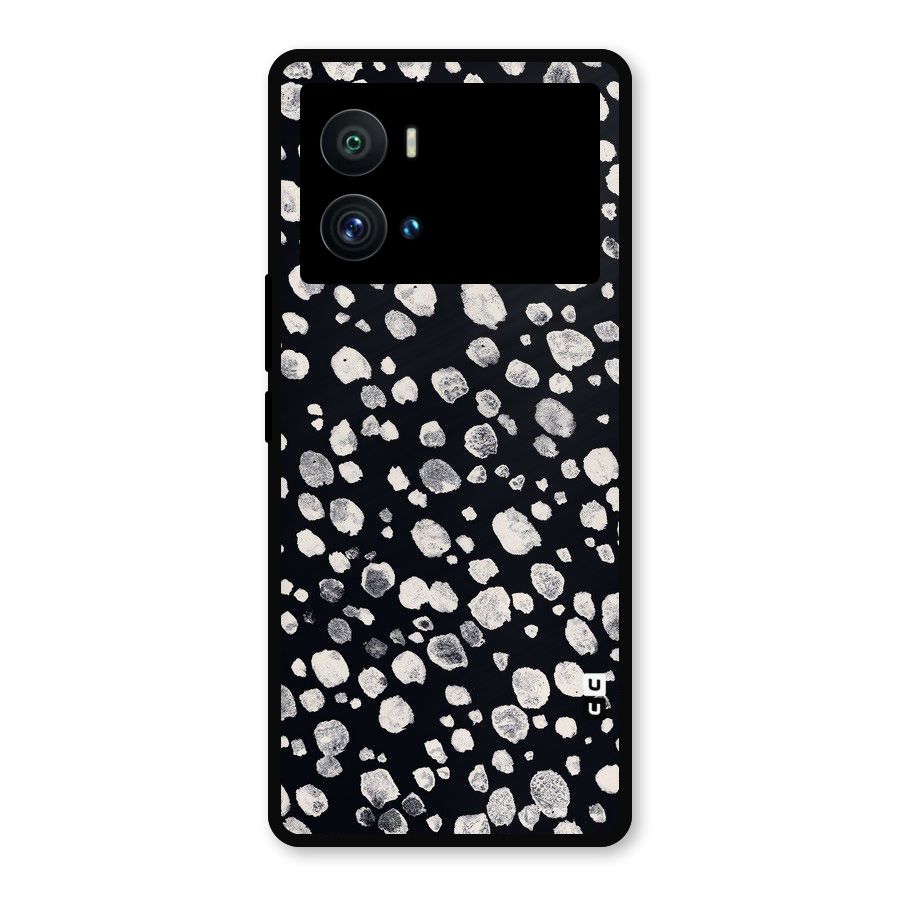 Classic Rocks Pattern Metal Back Case for iQOO 9 Pro