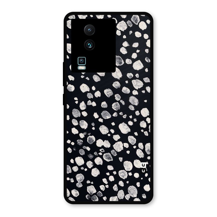 Classic Rocks Pattern Metal Back Case for iQOO Neo 7 Pro