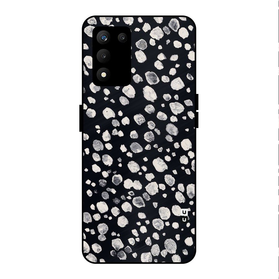 Classic Rocks Pattern Metal Back Case for realme 9 5G SE