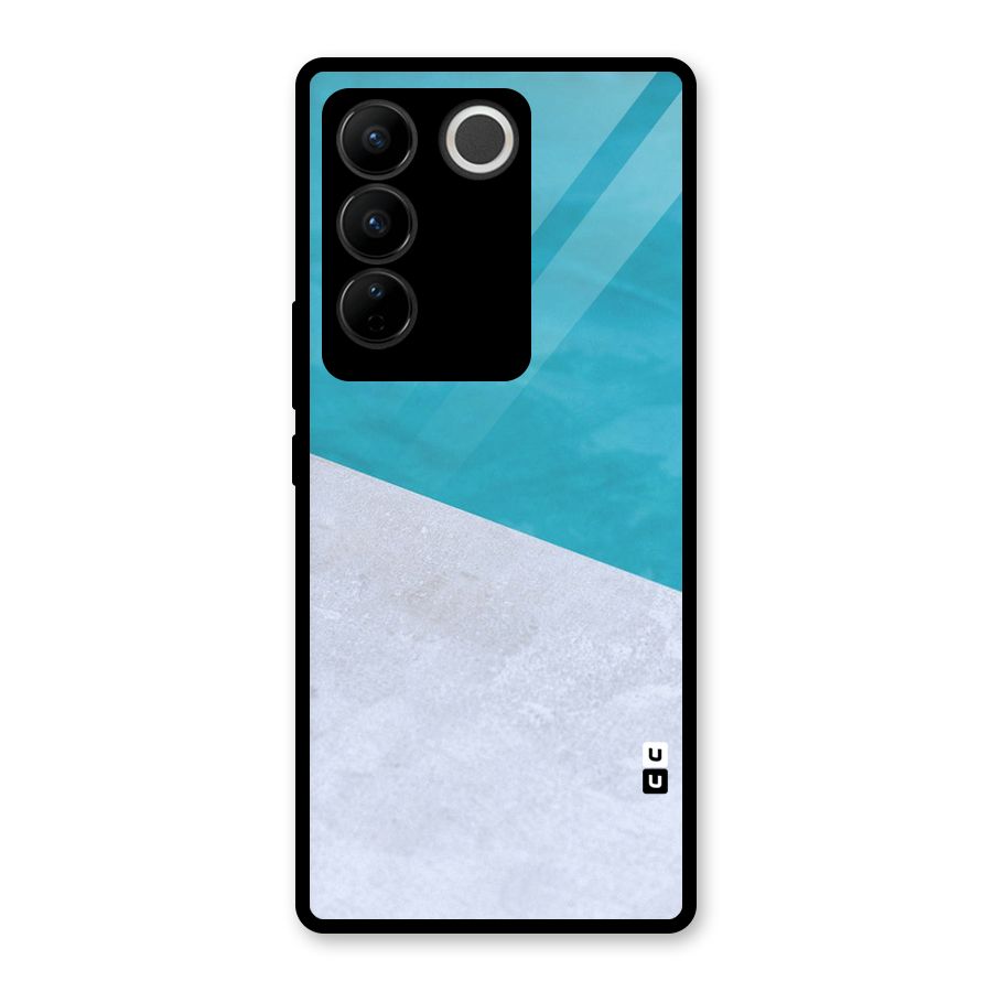 Classic Rug Design Glass Back Case for Vivo V27