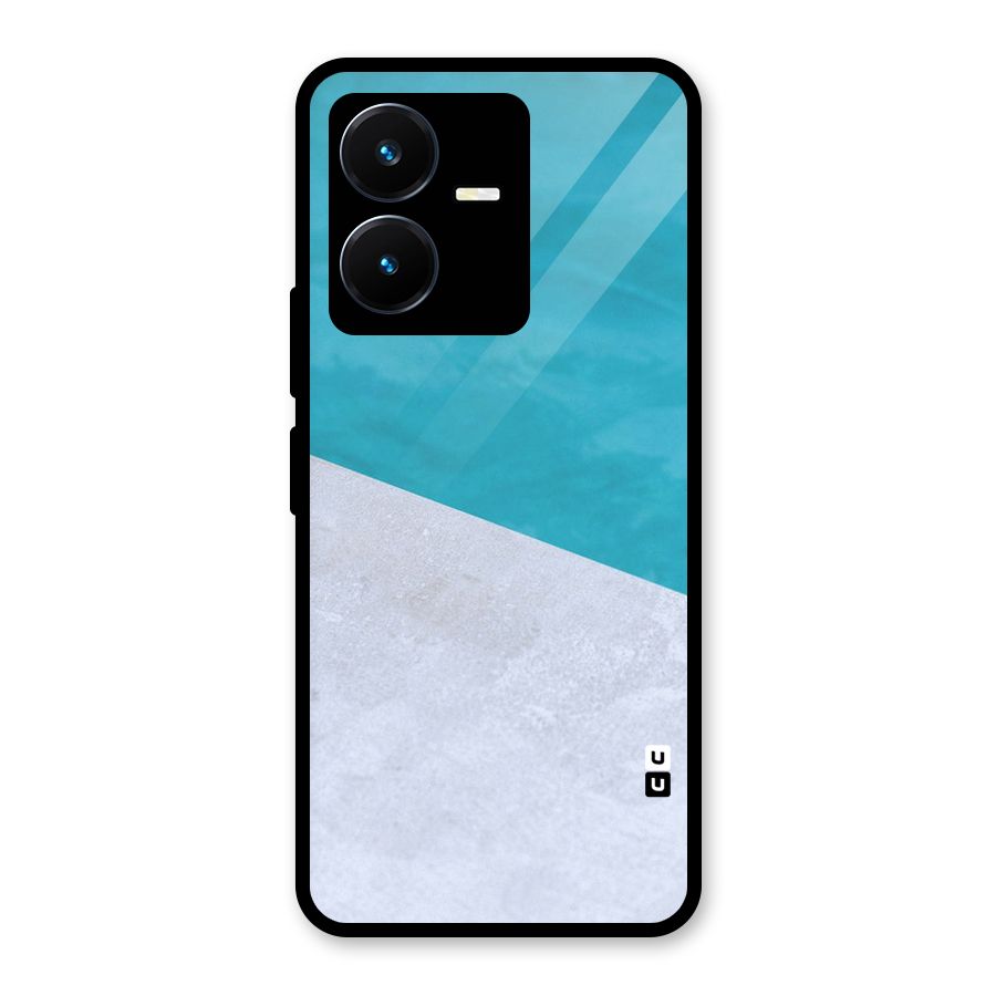 Classic Rug Design Glass Back Case for Vivo Y22s