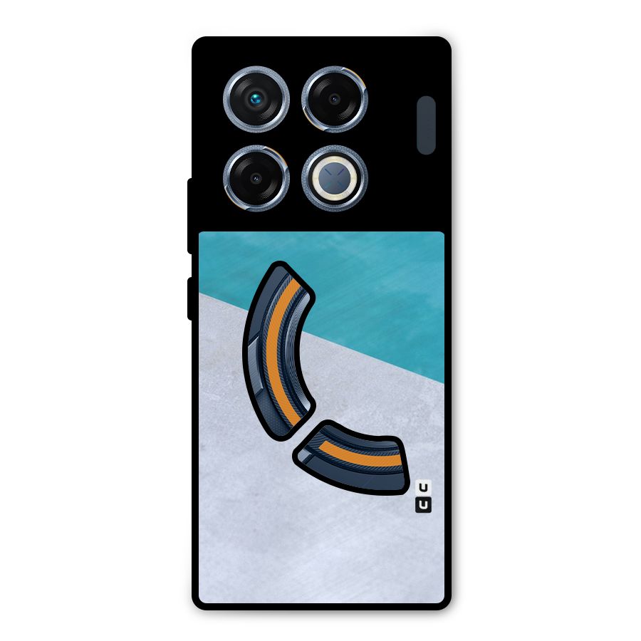 Classic Rug Design Metal Back Case for Infinix GT 20 Pro