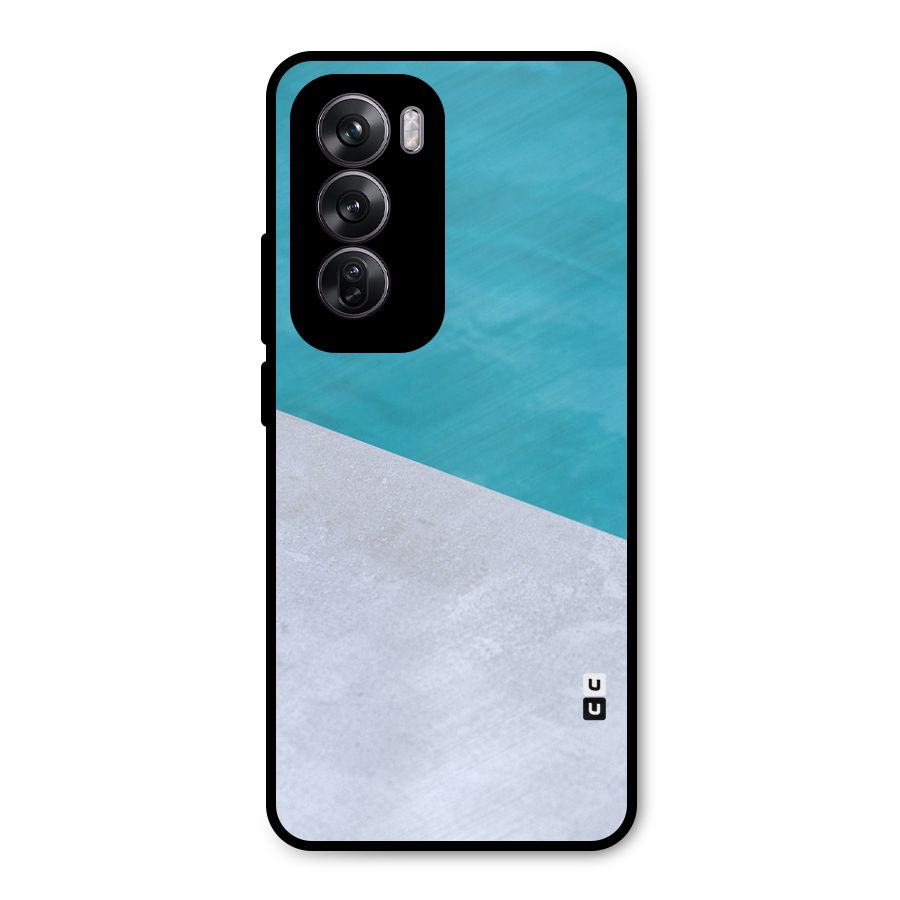 Classic Rug Design Metal Back Case for Oppo Reno12 Pro