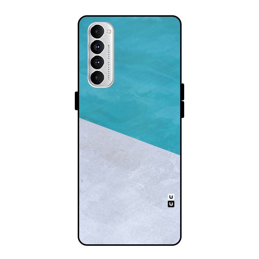Classic Rug Design Metal Back Case for Oppo Reno4 Pro