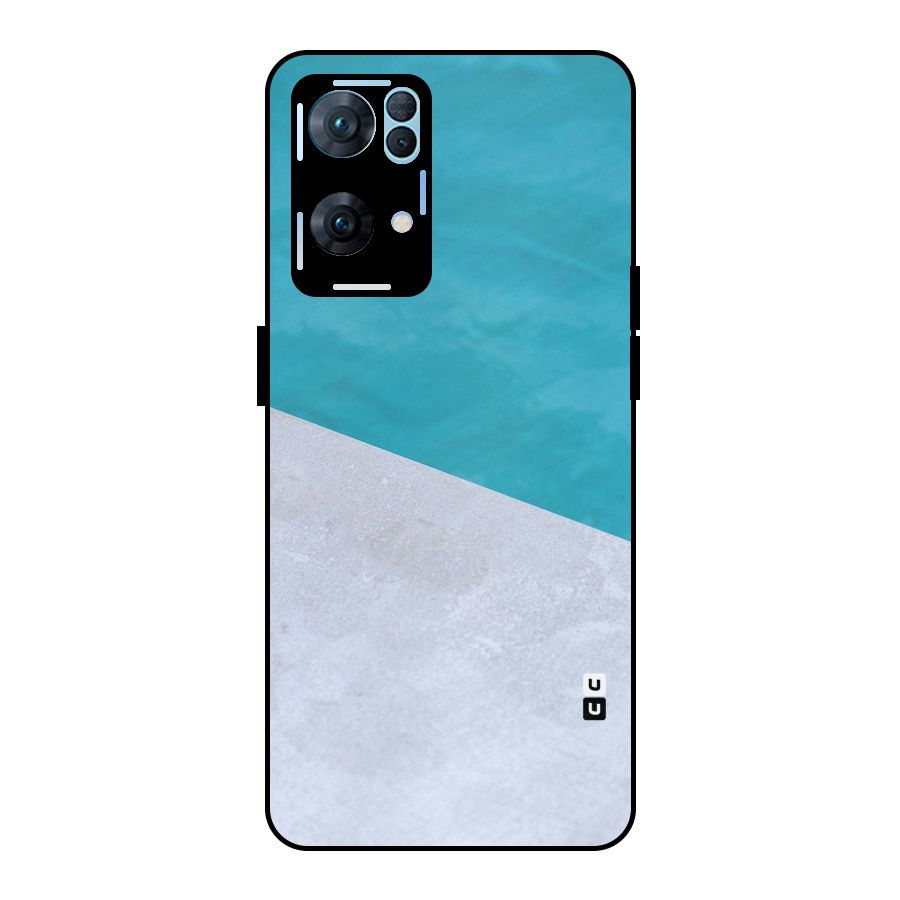 Classic Rug Design Metal Back Case for Oppo Reno7 Pro 5G
