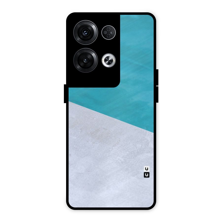 Classic Rug Design Metal Back Case for Oppo Reno8 Pro 5G