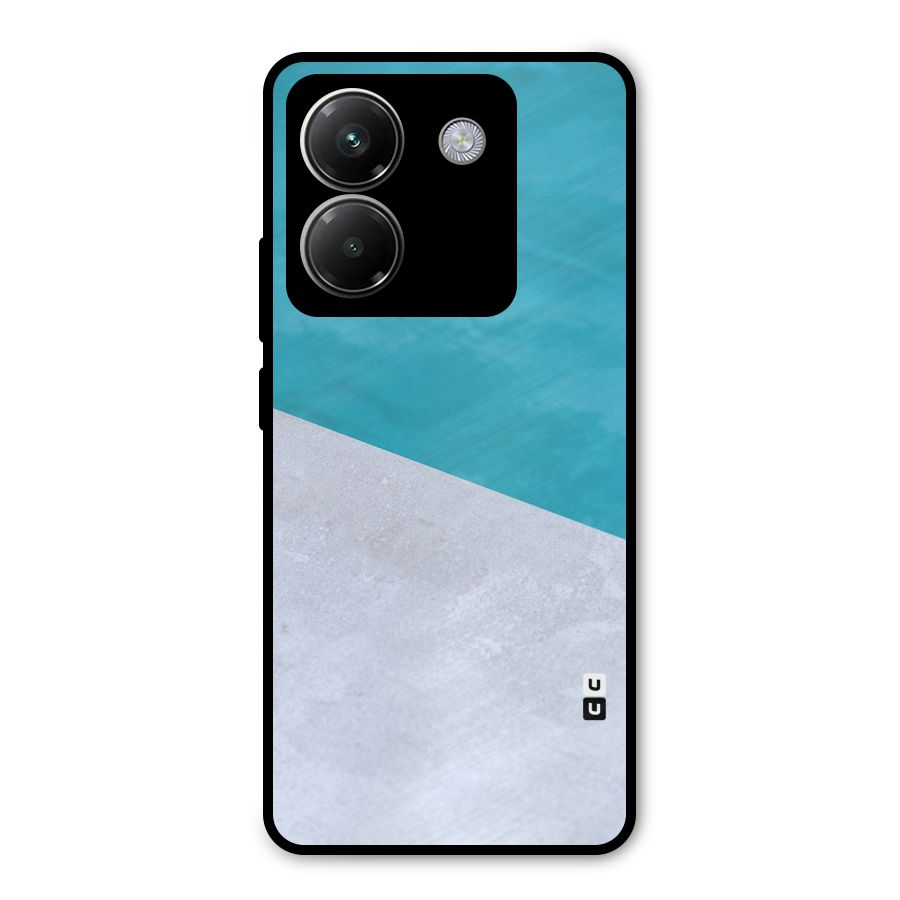 Classic Rug Design Metal Back Case for Poco M7 Pro 5G