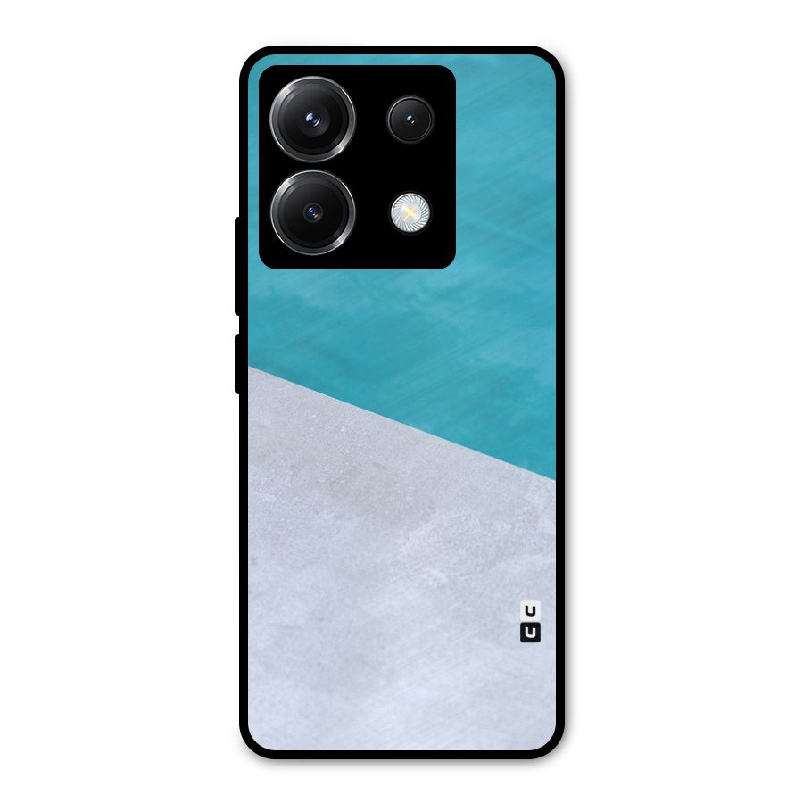 Classic Rug Design Metal Back Case for Poco X6