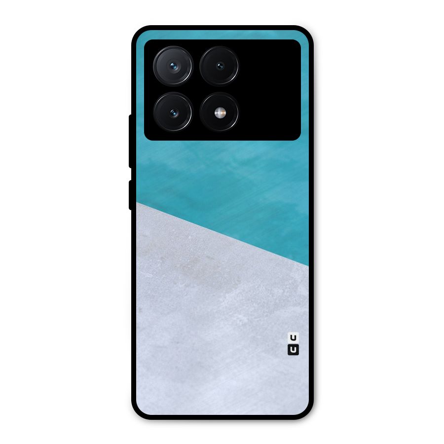 Classic Rug Design Metal Back Case for Poco X6 Pro