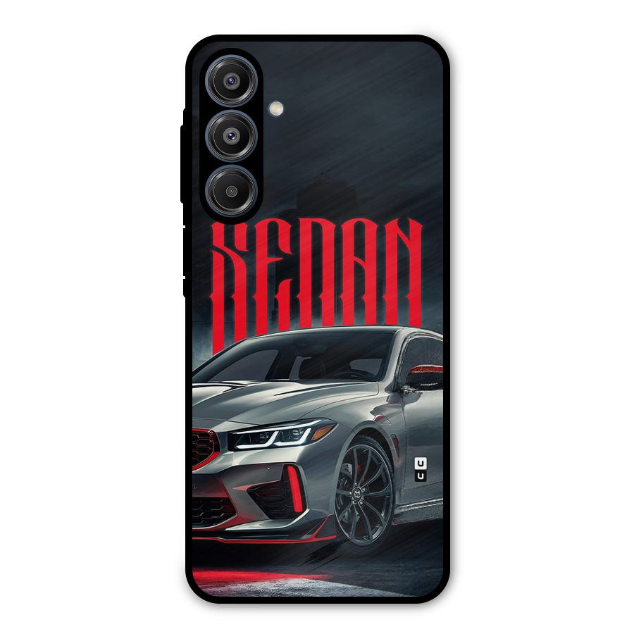 Classic Sedan Metal Back Case for Galaxy A16 5G