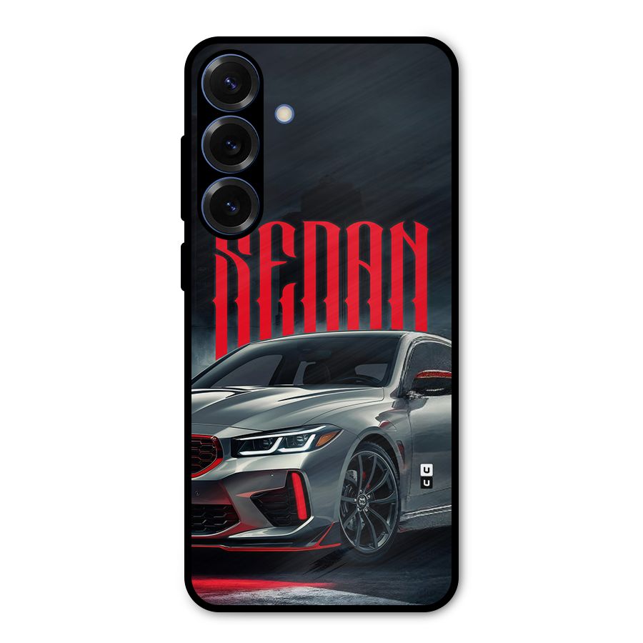 Classic Sedan Metal Back Case for Galaxy S25 Plus