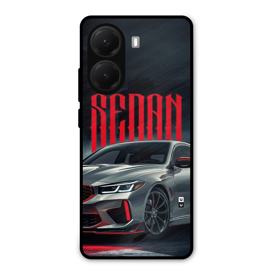 Classic Sedan Metal Back Case for Poco X7 Pro