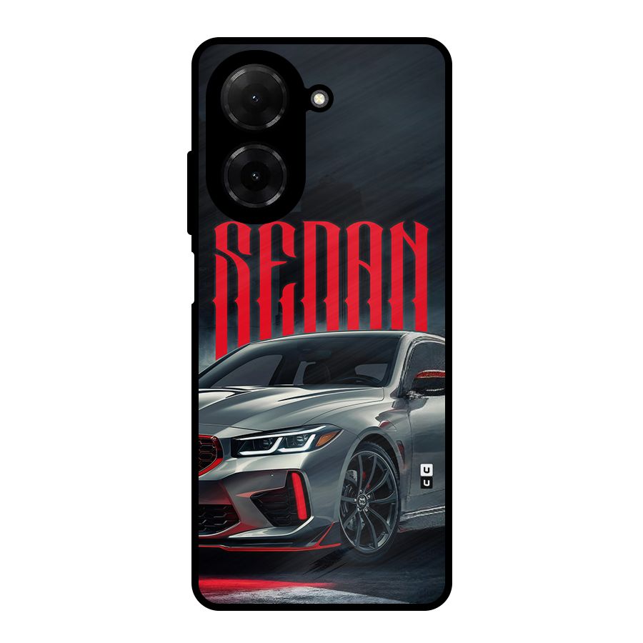 Classic Sedan Metal Back Case for Redmi A5 4G
