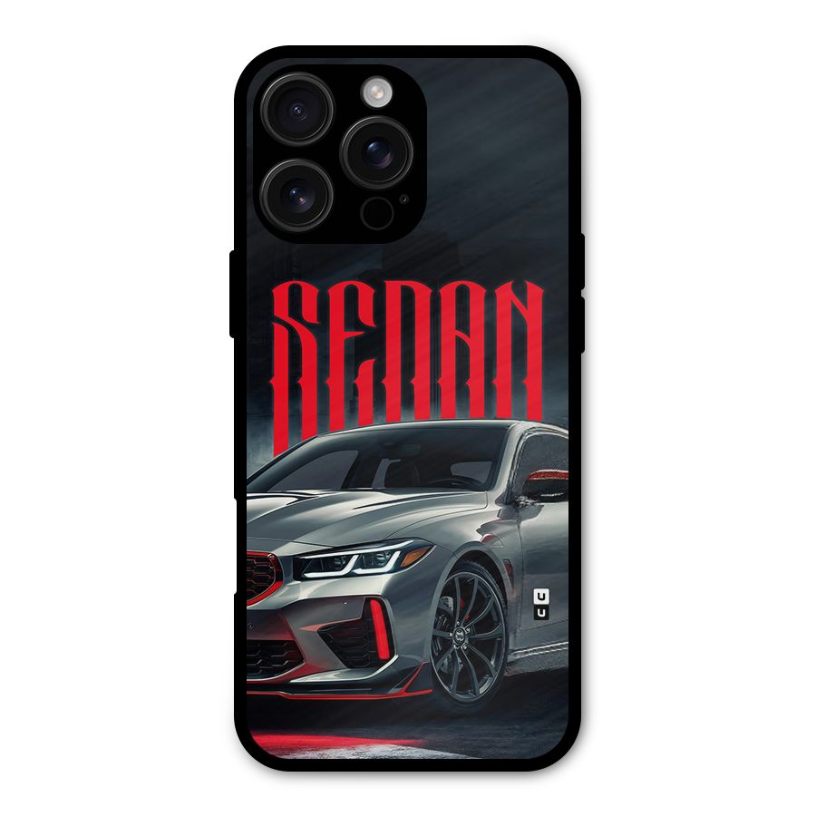 Classic Sedan Metal Back Case for iPhone 16 Pro Max