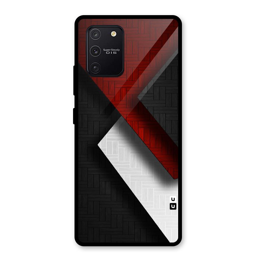 Classic Shades Design Glass Back Case for Galaxy S10 Lite