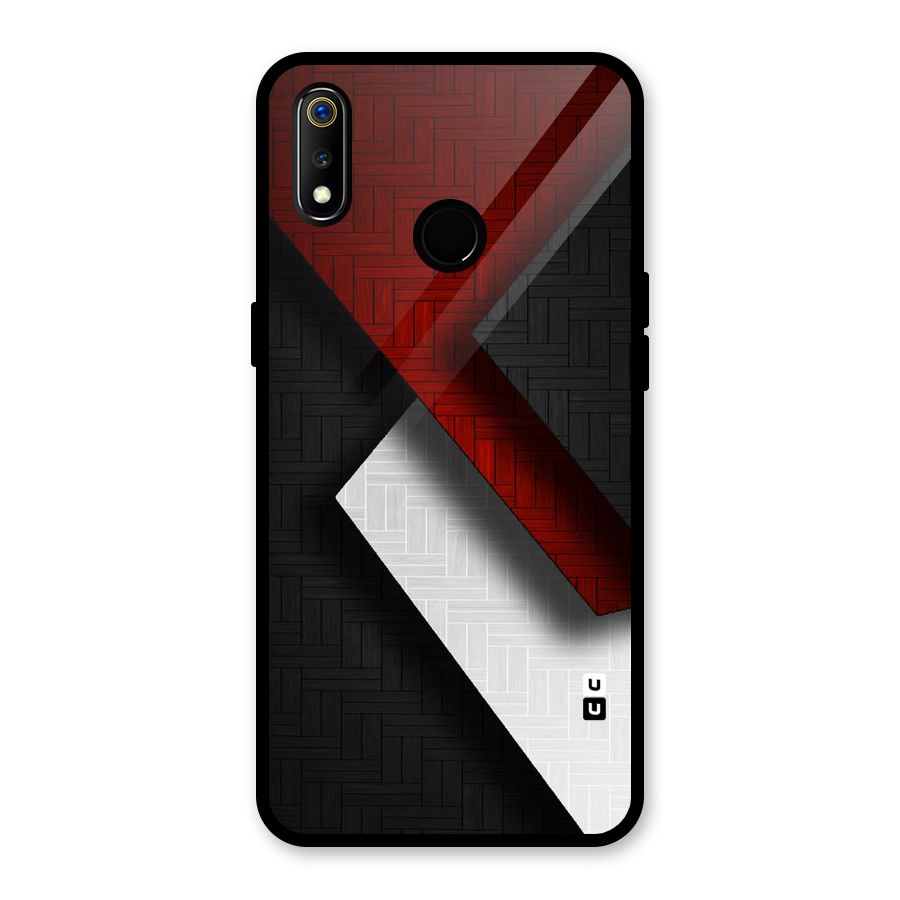 Classic Shades Design Glass Back Case for Realme 3i