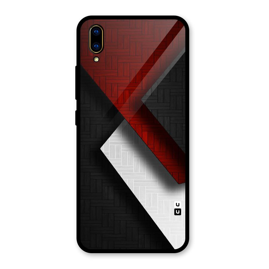 Classic Shades Design Glass Back Case for Vivo V11 Pro