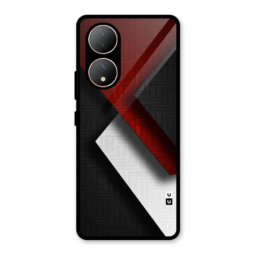 Classic Shades Design Glass Back Case for Vivo Y100A