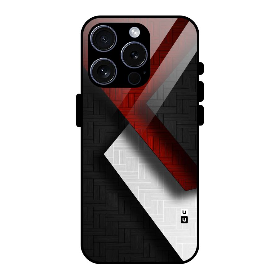 Classic Shades Design Glass Back Case for iPhone 15 Pro